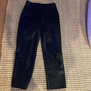 Aritzia Babaton Vegan Leather Trousers